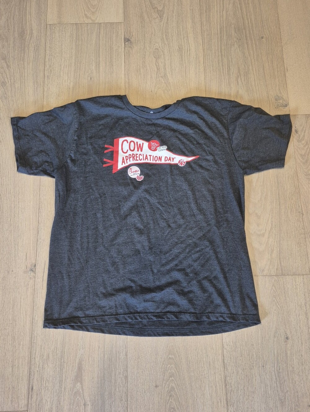 Chickfila Cow Appreciation Day Adult TShirt XL